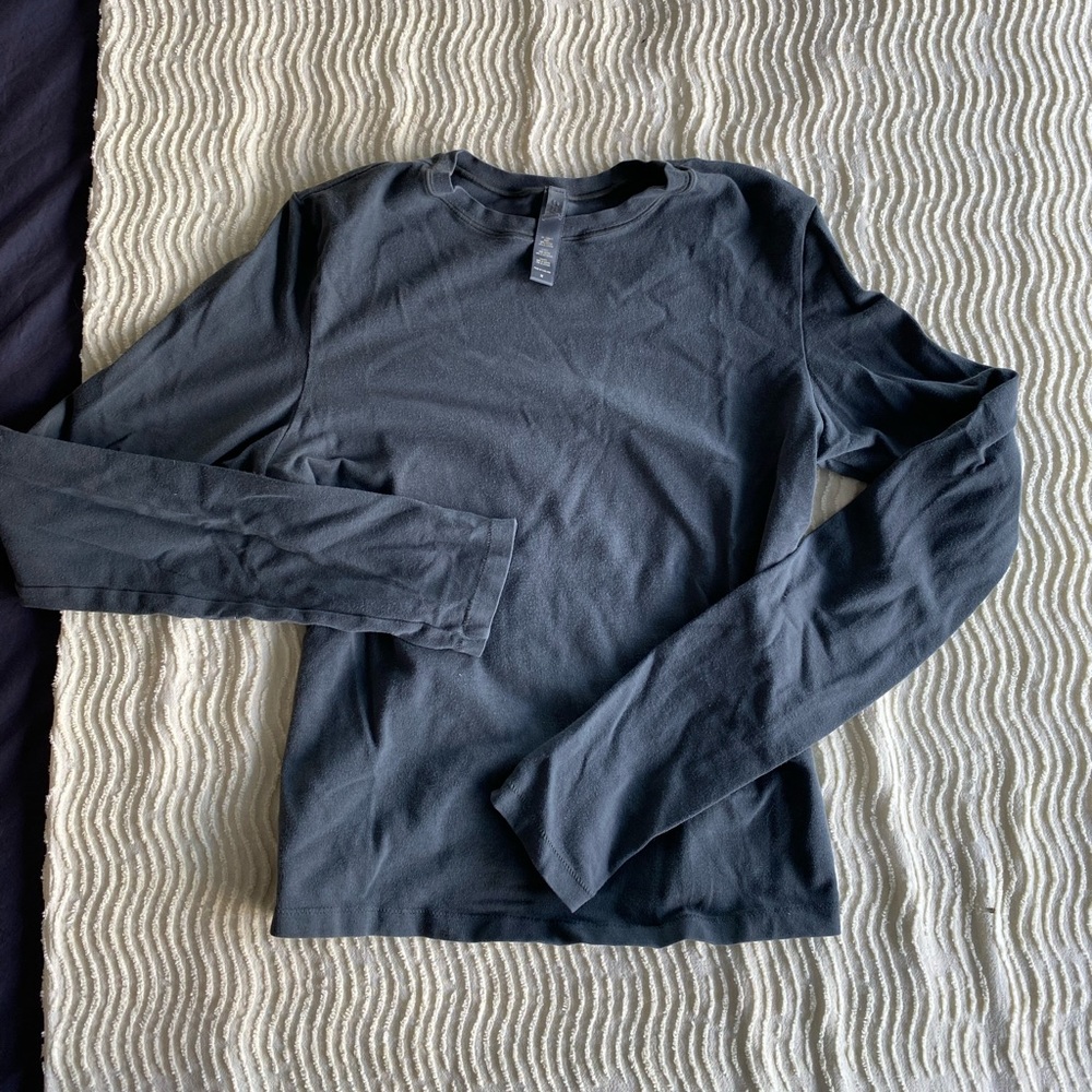 Skims Fits Everybody Cotton Long Sleeve